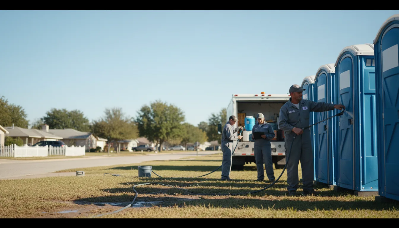 Long-Term Portable Toilet Rental in Hugo, OK near me